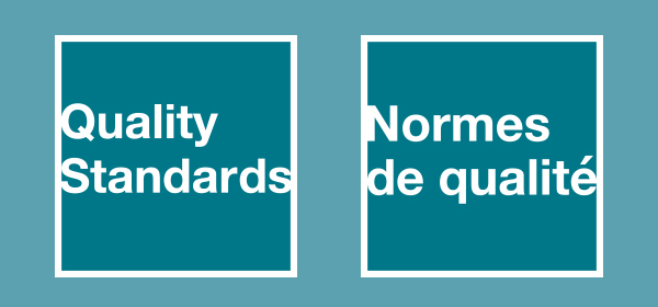 Logo normes de qualité 