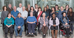 Une photo du Conseil consultatif des patients, des familles et du public de Qualité des services de santé Ontario