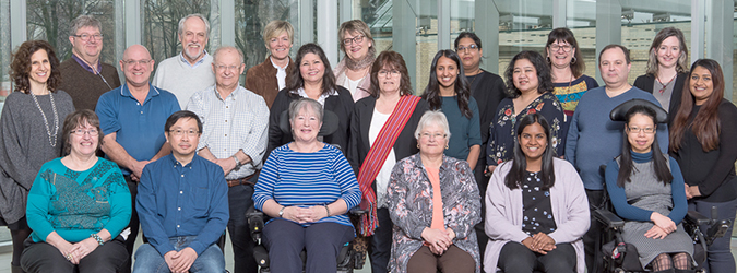 Group photo of Health Quality Ontario’s Patient, Family and Public Advisors Council