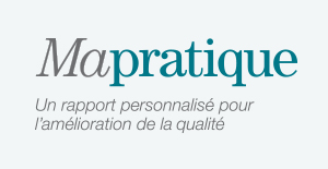 Mot-symbole pour MaPratique, un rapport personnalisé pour l’amélioration de la qualité